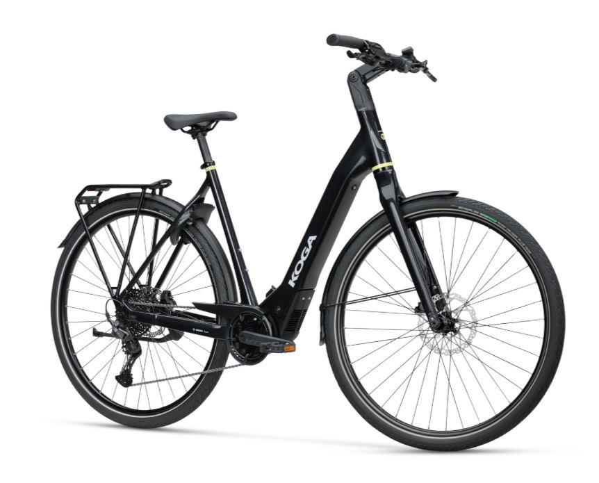 KOGA E-F3 5.0 Akku 400wh Tiefeinstieg Vulcan black gloss – Bild 2