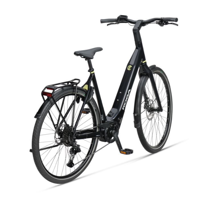 KOGA E-F3 5.0 Akku 400wh Tiefeinstieg Vulcan black gloss – Bild 3